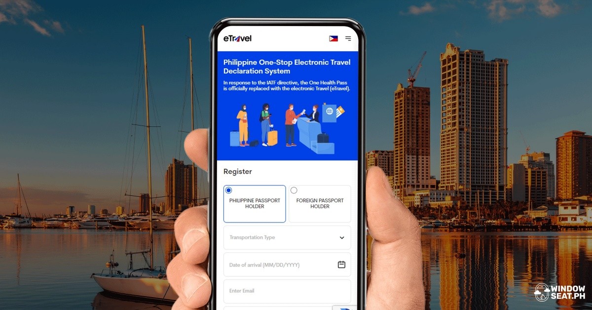 etravel philippines one stop electronic travel declaration