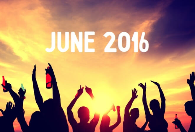 Things to do this Month: June 2016