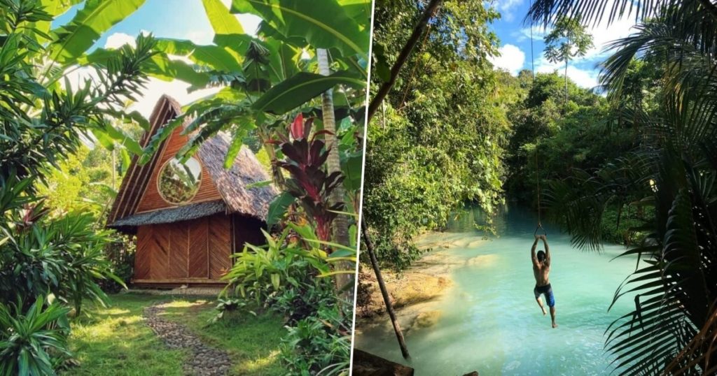 LOOK This Secluded Hut in the Jungle has Access to an Enchanted River