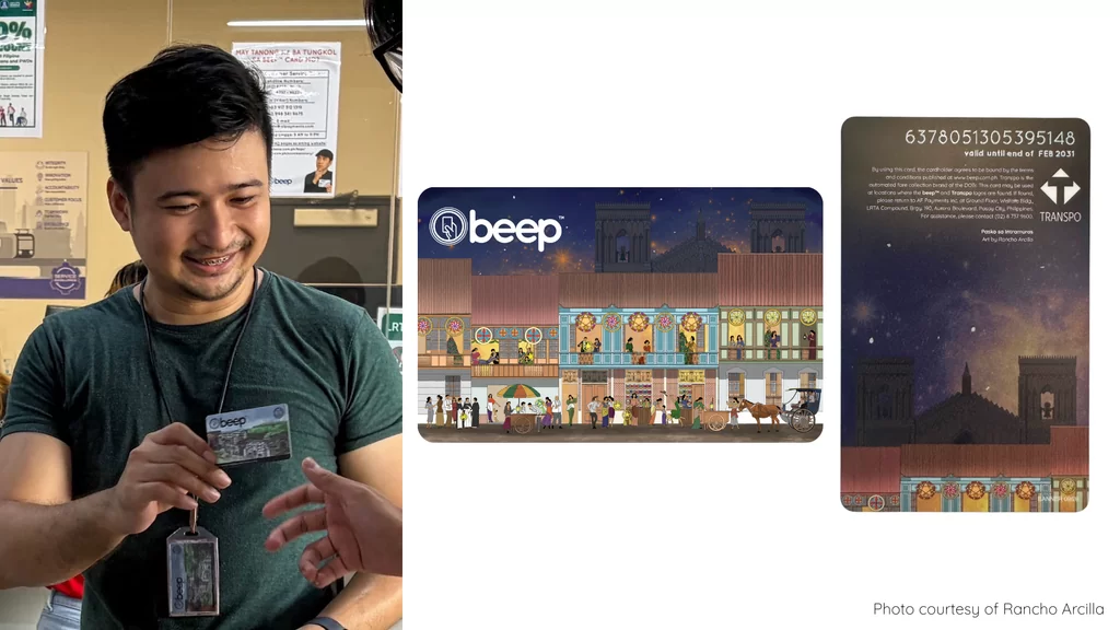 Christmas beep card - Pasko sa Intramuros