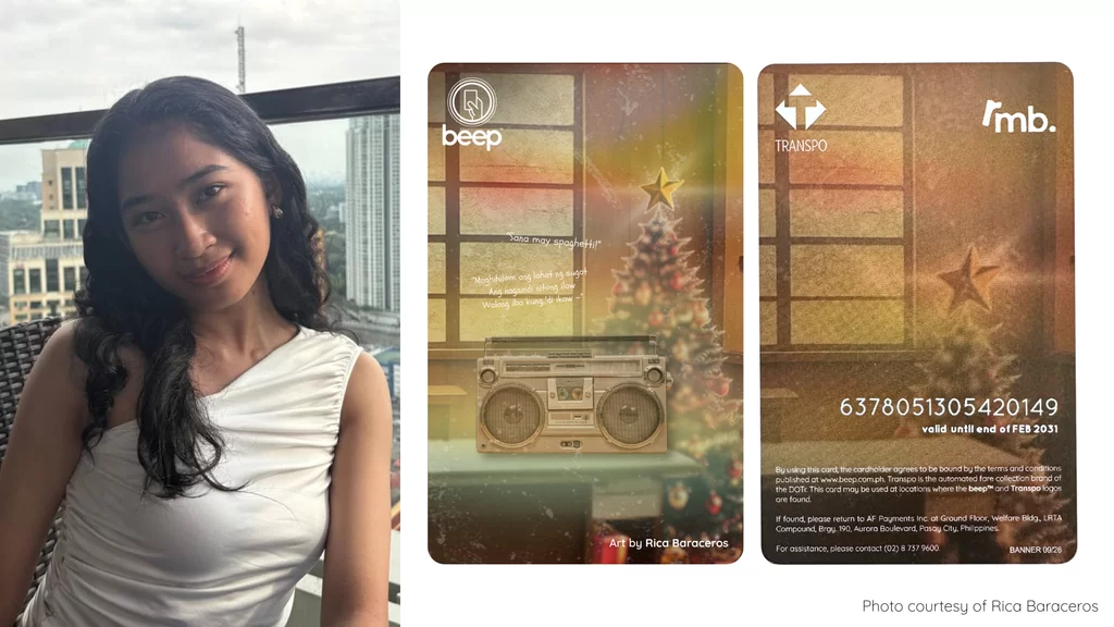 Christmas beep card - Still December